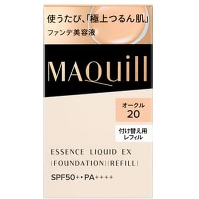 Shiseido - Maquillage Essence Liquid EX Foundation SPF 50+ PA++++ Ocher 20 - 24ml Refill