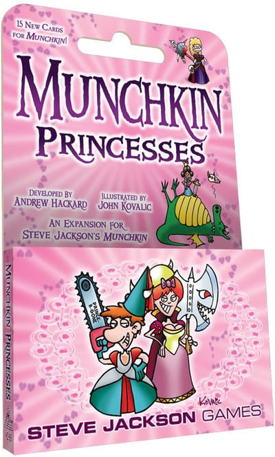 Munchkin Princesses - Uitbreiding - Engels - Steve Jackson Games