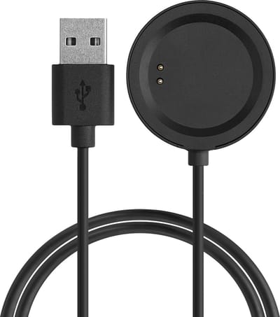 kwmobile USB-oplaadkabel geschikt voor OnePlus Watch W301GB kabel - Laadkabel voor smartwatch - in zwart