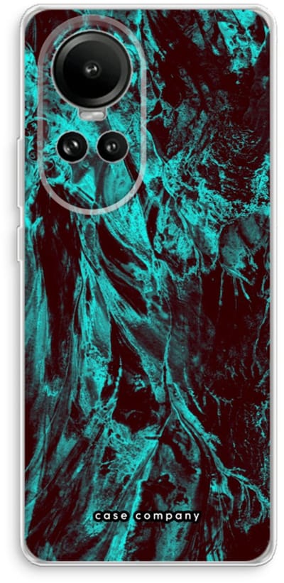 Case Company® - Hoesje geschikt voor Oppo Reno 10 hoesje - Ice Age - Soft Cover Telefoonhoesje - Bescherming aan alle Kanten en Schermrand