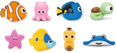 Finding Nemo badspeeltjes set van 8 - Bright Starts - vanaf 6 maanden