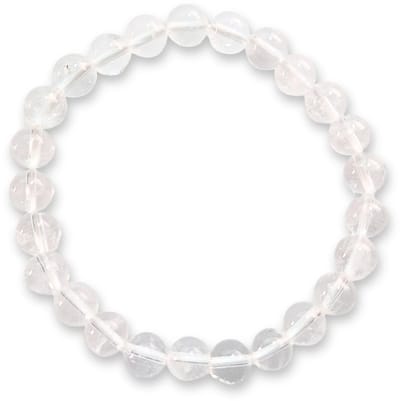 Bergkristal kralenarmband 8mm
