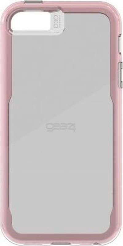 Gear4 Black D3O JumpSuit Tone Backcover - Geschikt voor Apple iPhone 5 / 5S - Roze/Transparant