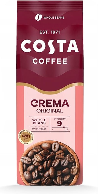 Costa Coffee Caffè Crema Original Blend - koffiebonen - 1 kilo