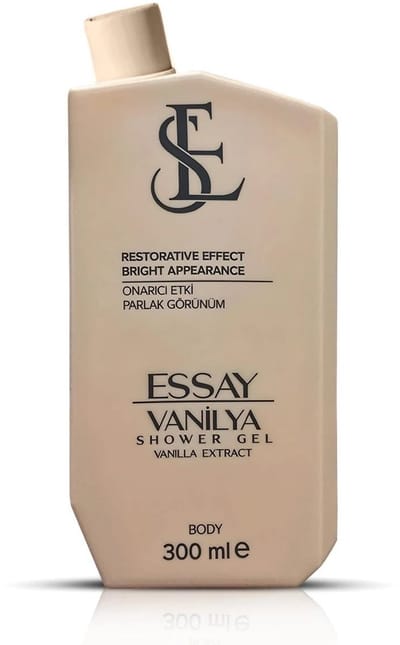 Esra Ezmeci - Essay Afro - Vanille Douchegel - Vanille Extract - Hydraterend & Verzorgend - Voor Alle Huidtypen - 300 ml