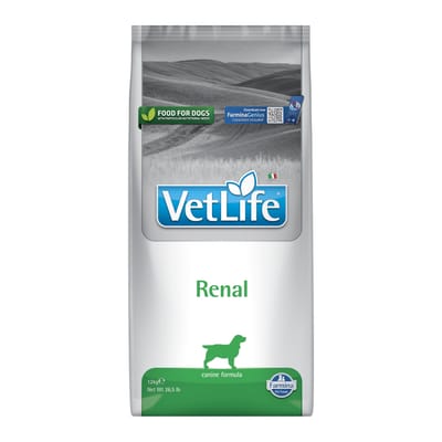 Dubbelpak: 2x 12kg Farmina Vet Life Nierverzorging droogvoer voor honden