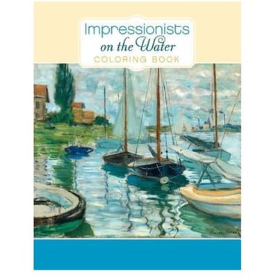 Impressionists On The Water Colouring Book - Pomegranate