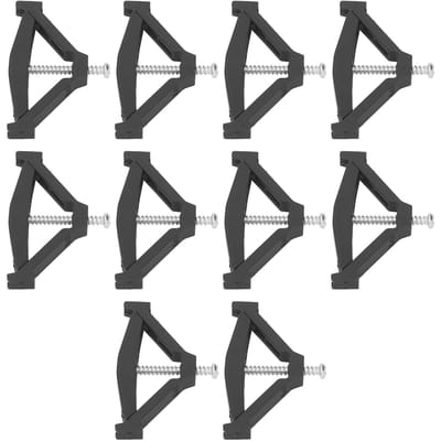 10 Ensembles Outil de Réparation de Boîte de Panneau d'Interrupteur Type 86 68‑79 mm Réparateur de Cassette Réglable Encastré
