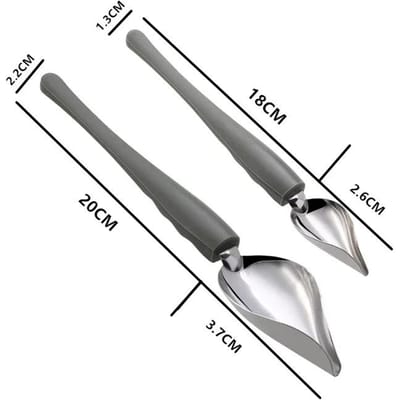 1 stuks Roestvrijstalen Saus Schilderpen Lepel voor Westerse Maaltijden en Desserts Versier Uw Bord met Stijl Druppel Lepel Saus