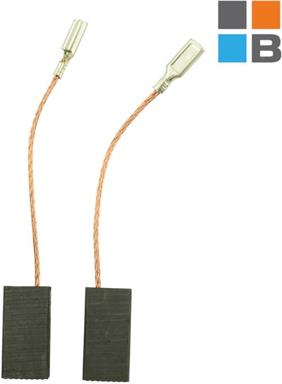 Koolborstels voor Parkside PWS 125 l9 - 5,7 x 8,7 x 16,50mm