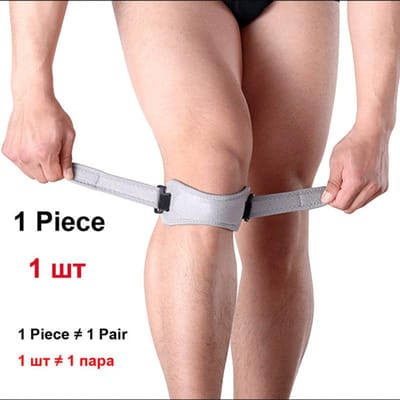Verstelbare Kniepijn Verlichtingsband Voor Mannen Vrouwen - Patellapees Ondersteuningsband Stabiliserende Brace Voor Hardlopen Tendinitis