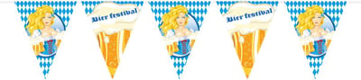 Folat - Vlaggenlijn oktober bier festival bierpullen - 10 meter