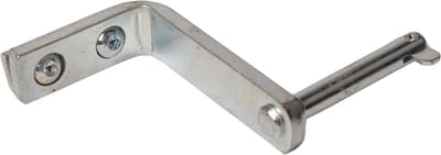 Scharnier compleet voor achterklep aanhanger - 91x70 mm inclusief veiligheidspal
