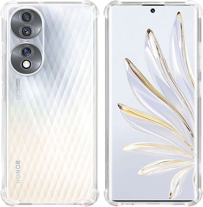 Cadorabo Hoesje geschikt voor Honor 70 in Doorzichtig - Beschermhoes gemaakt van flexibel TPU Silicone Case Cover