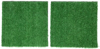 Honden Trainingsmat - Kunstgras Pad - Zindelijkheid Training - Herbruikbaar & Wasbaar - Set van 2 - Groen