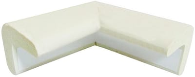 Schuim Hoekbeschermer 75 x 75 mm – Wit – Zelfklevend NBR – Stootbescherming Wand – SAMKRAFT