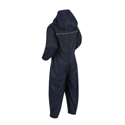Regatta - Geweldige Outdoors Peuter Puddle IV Waterbestendige Regenpak (Navy)
