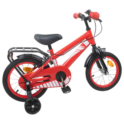 vidaXL - Kinderfiets - 12 - Inch - voor - 2-4 - jaar - oud - Rood