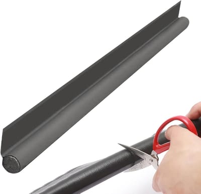 Tochtstopper - Deurafdichting - Tocht Weren - Verstelbare Pasvorm - 96 cm Lengte - Grijs