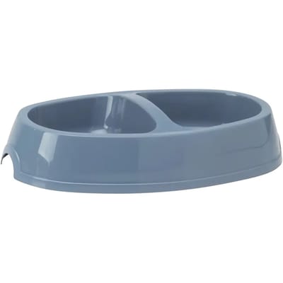 Savic Picnic Twin Dog Feeding Bowl 30.5 x 17 cm 2 x 0.4L