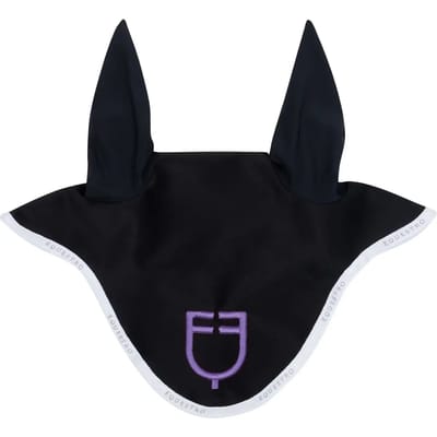 Korte muts met multikleuren logo Equestro