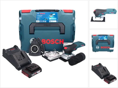 Bosch GSS 18V-13 accu vlakschuurmachine 18 V + 1x accu 2.0 Ah + lader + L