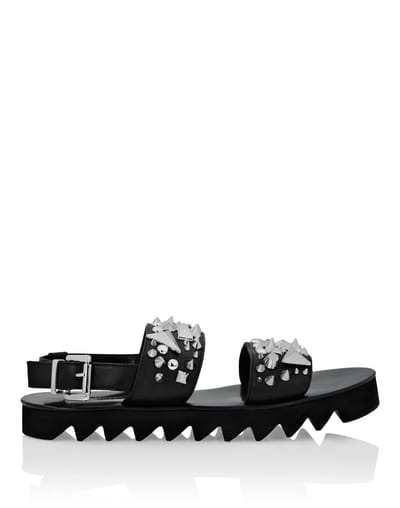 Platte Sandalen