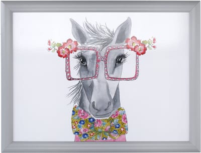 Laptray, Schootdienblad, Paard met Bril, 44 x 34 cm - Mikasa | Tipperleyhill