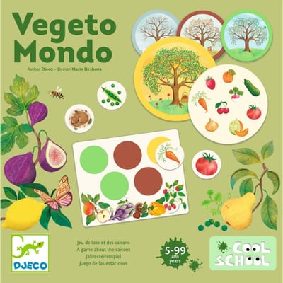 DJECO cool school spel Vegeto mondo 5 jr+