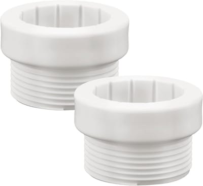 2 Stuks Adapter voor Zwembadparaplu Stabilisator Hulzen met Schroefdraad