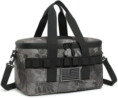 CarryQuest® - Geïsoleerde Koeltas - Lunchtas - Outdoor Zware Lunchtas - Outdoor Lunchbox - Thermische Isolatie + Mesh Pocket - Koeltas - Picknick Tas - Veelkleurig