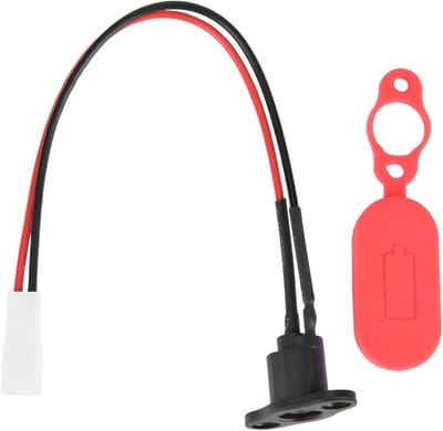 Oplaadpoort Beschermhoes voor Elektrische Scooter - Waterdicht Siliconen Hoes - Accessoire voor M365 - Bescherming tegen Water en Stof