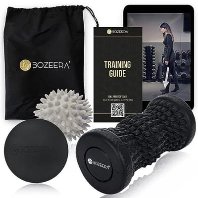 Voetmassage Roller Set - Ergonomische Voetroller en Massageballen voor Ontspanning en Herstel