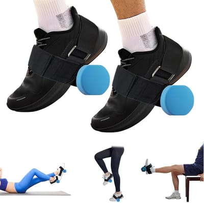 Verstelbare Enkelbanden voor Tibialis Trainer, Gewichten voor Benen, Voetlussen voor Kickbacks, Fitnessaccessoires, Set van 2