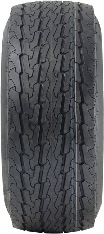 16.5x6.50-8 Achterwielset voor aanhangwagen, 100 mm wielbasis, geschikt voor de openbare weg, draagvermogen 355 kg