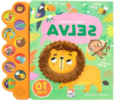 Kinderboek Geluiden - Interactief Boek - Ontdekken Natuur - Interactieve Geluiden - 28.5 x 27 cm - Meerkleurig