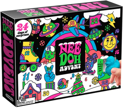 NeeDoh Adventskalender 2026 - 24 Verrassingen - Adventkalender Volwassenen en Kinderen - Adventskalenders - Aftelkalender - Geschenkdoos - Geschenkset - Cadeaudoos - Giftset Kind - Stressballen - Squishy - Squishies - Fidget Toys - Advendkalender