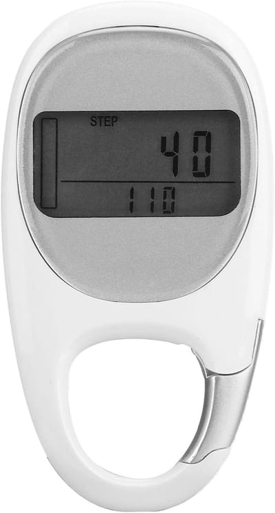 Stappenteller Sport - Wandelmeter Activiteit - Dagelijkse Beweging - 3D Sensor Nauwkeurig - 30 Dagen Geheugen - Zwart