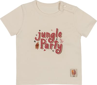 Frogs and Dogs - Meisjes shirt - Offwhite - Maat 62