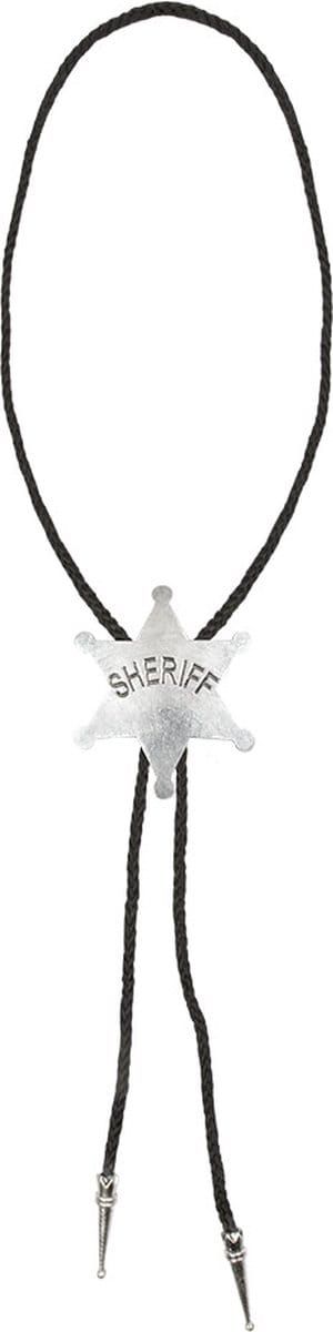 Boland - Ketting Sheriff ster - Volwassenen - Unisex - Cowboy - Cowboy - Indiaan