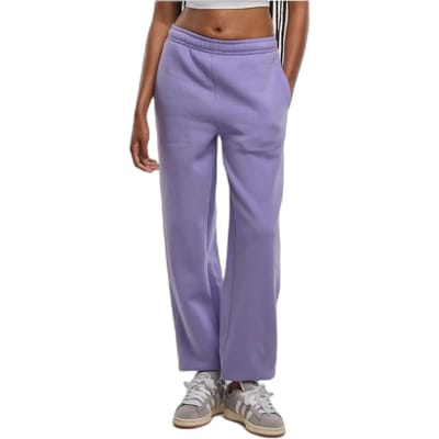 Urban Classics - Fluffy Dames joggingbroek - XS - Lila
