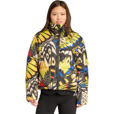Adidas X Farm Padded Jacket Jassen Dames - Zwart - Maat XXS (26-28) - Poly Mesh