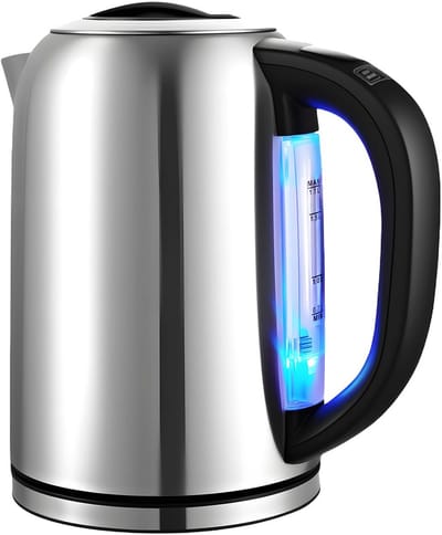 Waterkoker Temperatuur - Theekoker RVS - Dranken Bereiden - Instelbare Warmhoudfunctie - 17 Liter - Zilver