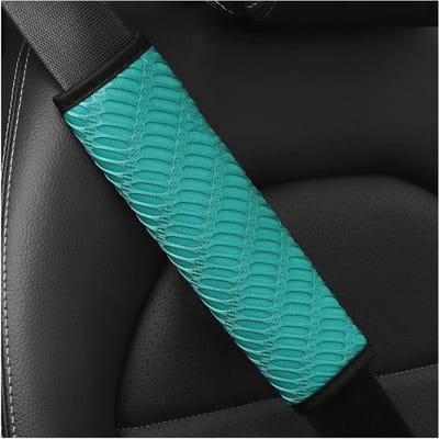 Gordelkussen - Schouderhoes - Comfortabel Rijden - Ademend Gaasdoek - 1x1x1 cm - Groen