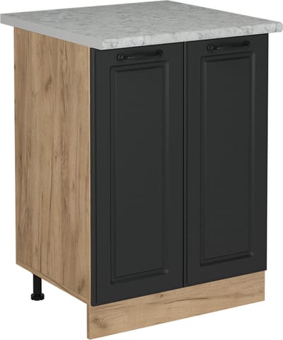 Vicco R-Line Keukenonderkast – 60 cm WB Marmer Antraciet landhuis