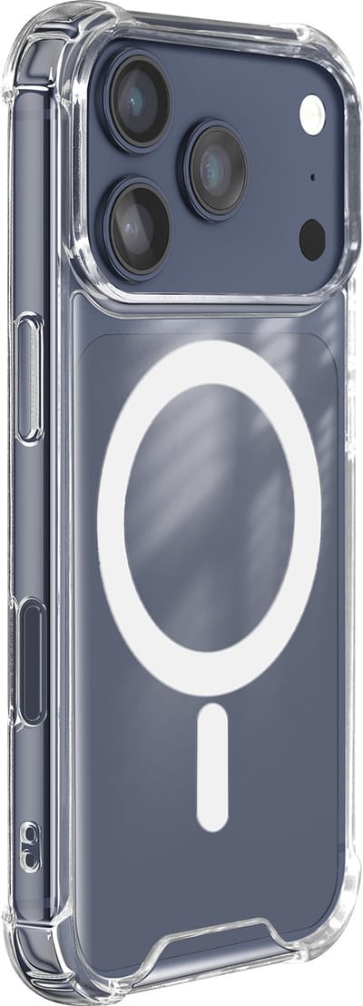 4smarts, Hoes Geschikt voor Apple iPhone 17 Pro Ibiza Serie MagSafe Compatibel, Transparant