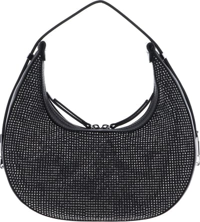 LIU JO Schoudertas Avondtas Kiele Hobo Bag Antracite Met. Antraciet