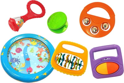Muziekinstrumenten Set voor Baby's – Ritme Speelgoed voor de Eerste Verjaardag (Vanaf 12 Maanden)