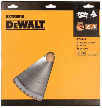 DeWALT Cirkelzaagblad voor HPL | Extreme | Ø 305mm Asgat 30mm 60T - DT4346-QZ