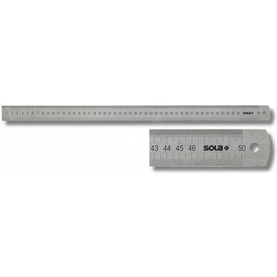 SOLA LSB-Serie - Stalen Liniaal - 1000 mm - Nauwkeurige Meting - Dubbele Schaal
